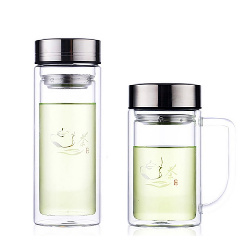 雙層真空玻璃杯